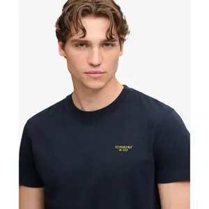 T-shirt with logo Superdry Essential Stacked image-4