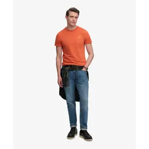 T-shirt met logo Superdry Essential Serif image-1