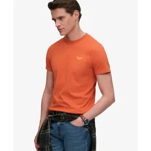 T-shirt met logo Superdry Essential Serif image-3