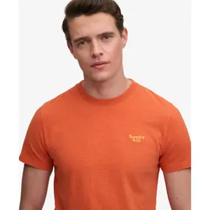 T-shirt met logo Superdry Essential Serif image-4