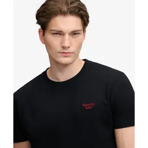 T-shirt met logo Superdry Essential Serif image-5