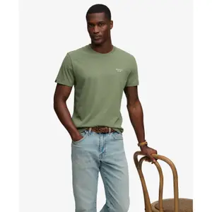 T-shirt με λογότυπο Superdry Essential Serif image-2