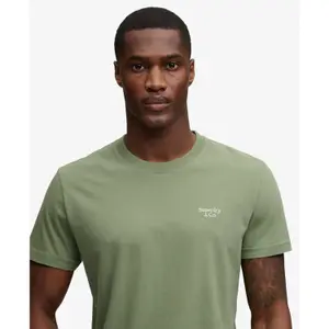 T-shirt με λογότυπο Superdry Essential Serif image-4