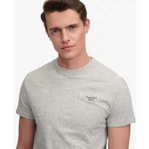 T-shirt with logo Superdry Essential Serif image-4