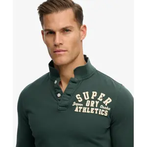 Langärmeliges Polo-Shirt Superdry Vintage Athletic image-4