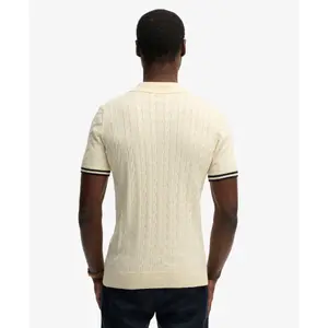 Textured knit polo Superdry image-2
