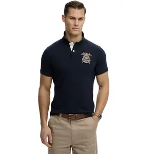 Polo with badge Superdry image-0