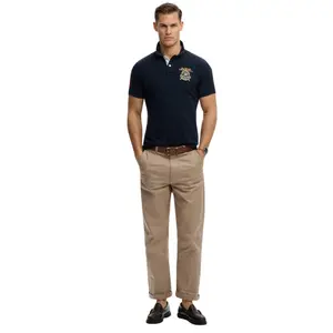 Polo with badge Superdry image-1