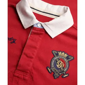 Polo a maniche lunghe con doppio emblema lungo Superdry image-6