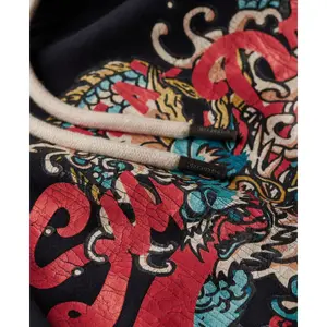 Hooded sweatshirt with logo Superdry Tokyo Vintage image-4