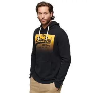 Felpa con cappuccio Superdry Vintage Box Gradient image-1