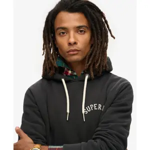 Tattoo print hoodie Superdry image-2