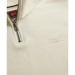 Sudadera con cuello cremallera Superdry Essential Logo Henley image-6