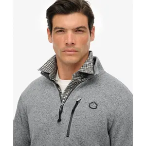 1/2 zip fleece Superdry Storm image-4