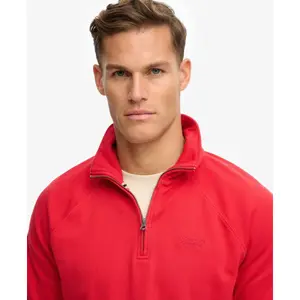 Pull logo col tunisien et manches raglan Superdry Essential image-4