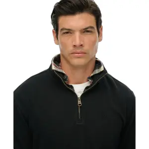 Ribbed zip neck jumper Superdry image-6
