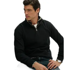 Ribbed zip neck jumper Superdry image-3