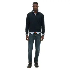 Ribbed zip neck jumper Superdry image-1