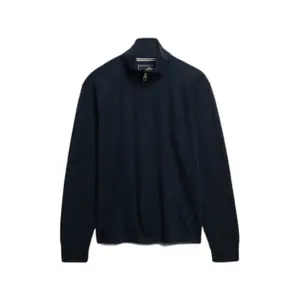 Ribbed zip neck jumper Superdry image-0