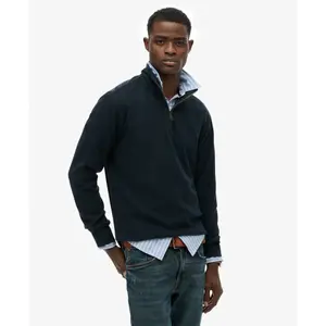 Ribbed zip neck jumper Superdry image-2