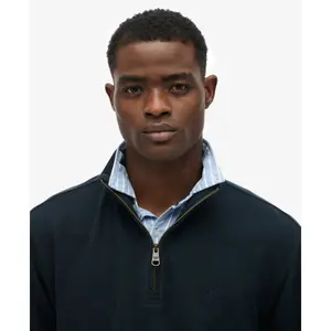 Ribbed zip neck jumper Superdry image-5