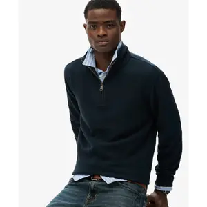 Ribbed zip neck jumper Superdry image-3