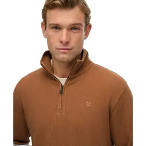 Ribbed zip neck jumper Superdry image-4