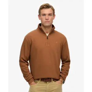 Ribbed zip neck jumper Superdry image-2