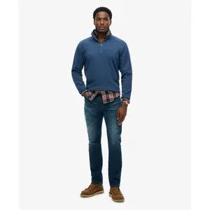 Ribbed zip neck jumper Superdry image-3