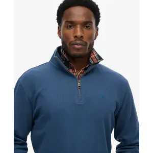 Ribbed zip neck jumper Superdry image-5