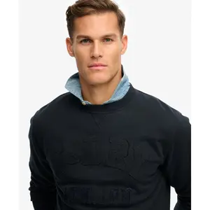 Unifarben Rundhalsausschnitt Sweatshirt Superdry Vintage Athletic image-4