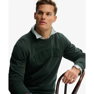 Unifarben Rundhalsausschnitt Sweatshirt Superdry Vintage Athletic image-3