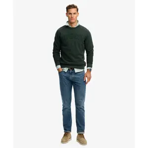 Unifarben Rundhalsausschnitt Sweatshirt Superdry Vintage Athletic image-1