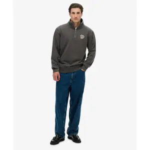 Sweatshirt with zipped collar Superdry Athletic SD Co image-1