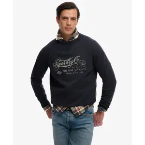 Printed sweatshirt Superdry Merchant Vintage image-2