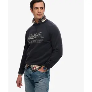 Printed sweatshirt Superdry Merchant Vintage image-3