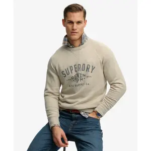 Printed sweatshirt Superdry Merchant Vintage image-3