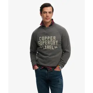 Printed sweatshirt Superdry Merchant Vintage image-1