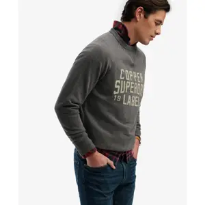 Printed sweatshirt Superdry Merchant Vintage image-4