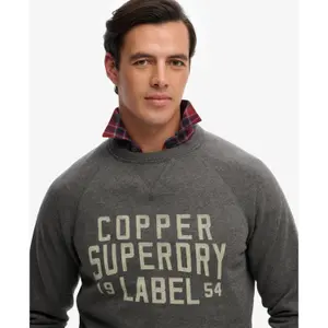 Printed sweatshirt Superdry Merchant Vintage image-5