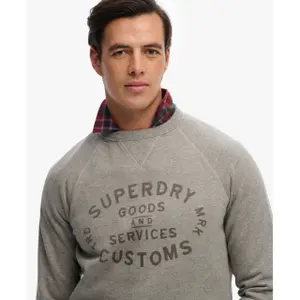 Printed sweatshirt Superdry Merchant Vintage image-4