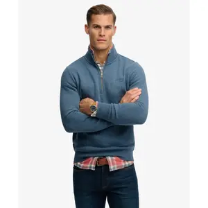 Pullover mit Reißverschluss Superdry Henley image-1