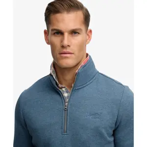 Pullover mit Reißverschluss Superdry Henley image-5