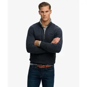Pullover mit Reißverschluss Superdry Henley image-1
