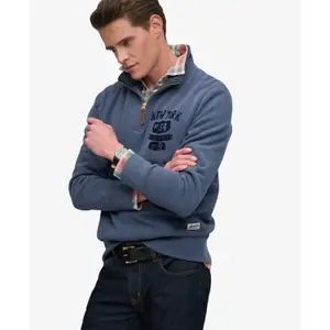 Tone-on-tone Half-Zip Sweatshirt Superdry image-2