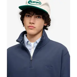 1/4 zip sweatshirt Superdry Essential Serif image-5