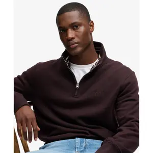 Sudadera 1/4 cremallera Superdry Essential Serif image-4