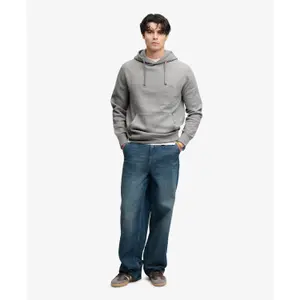 Hooded sweatshirt with logo Superdry Essential Sdco image-4
