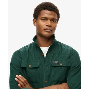 Camisa casual de veludo cotelê Trailsman Superdry image-3