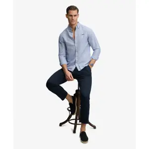 Camicia di lino a maniche lunghe Superdry image-1